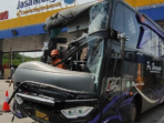 Bus Kecelakaan di Tol Semarang