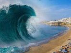 Ilustrasi Tsunami Ilustrasi Tsunami