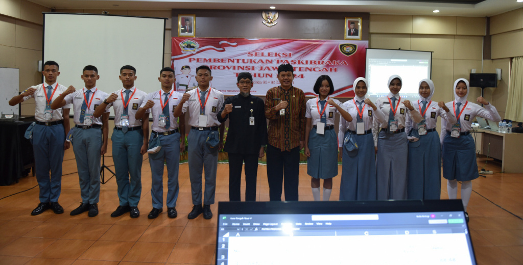 Paskibraka Pemprov Jateng