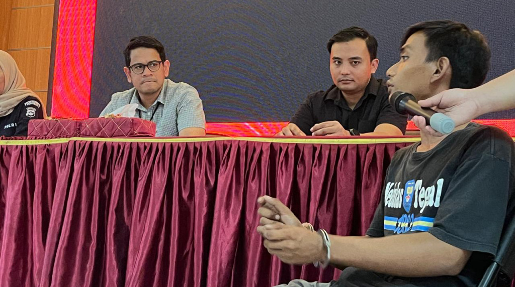 Polrestabes semarang ringkus pria pengikat pria di genuk semarang