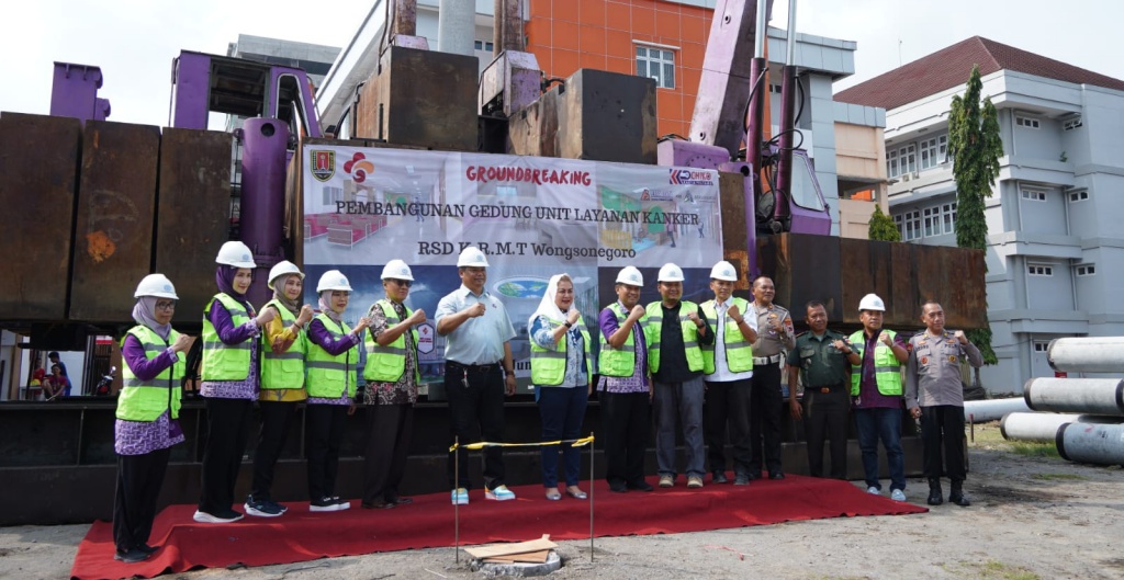 pembangunan gedung pelayanan kanker RSWN