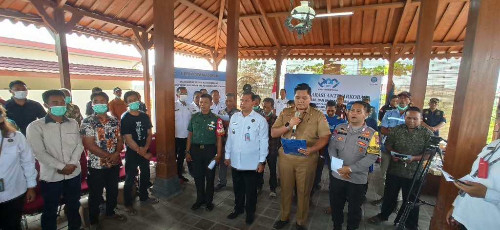 deklarasi anti narkoba masyarakat pesisir