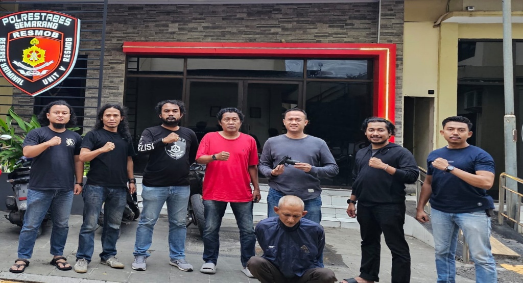 pelaku penembakan gadis ABG diringkus