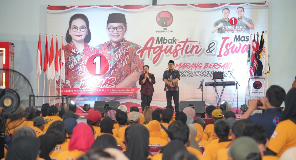 4 partai dukung agustina dan iswar