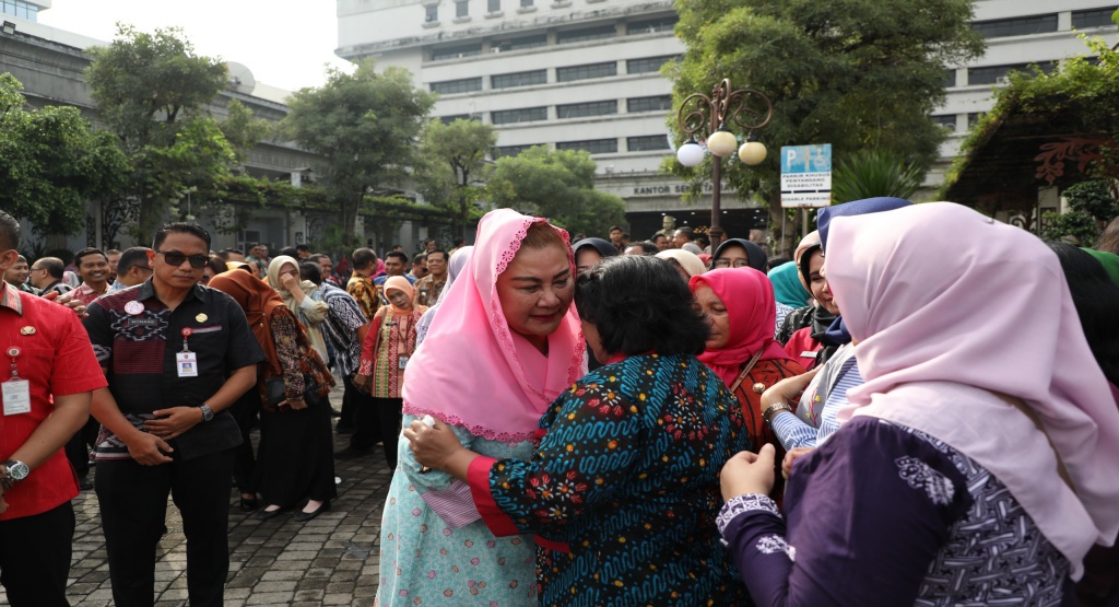 wali kota Semarang mbak ita pamit undur diri