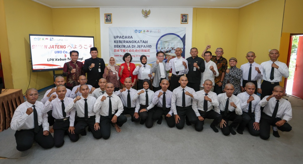 SMKN Jateng kerja di Jepang
