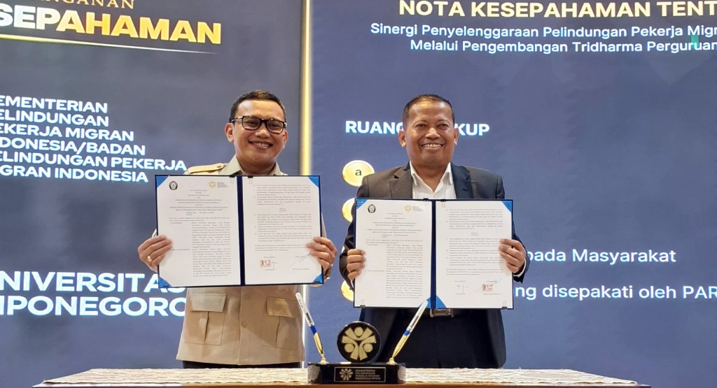kerja sama Undip dan Kementerian Perlindungan Pekerja Migran Indonesia