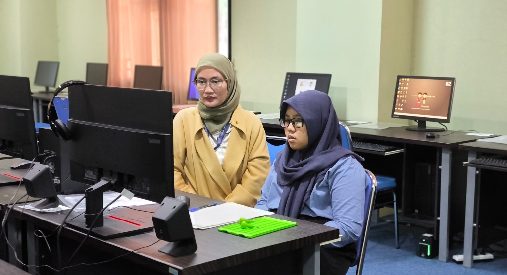 peserta UTBK SNBT Undip dari penyandang disabilitas