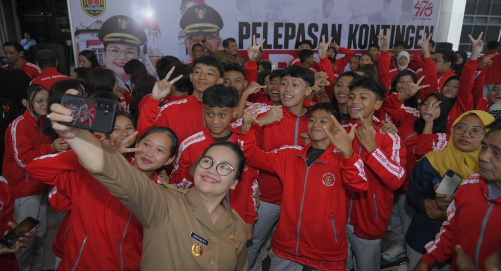 Atlet Semarang di Popda