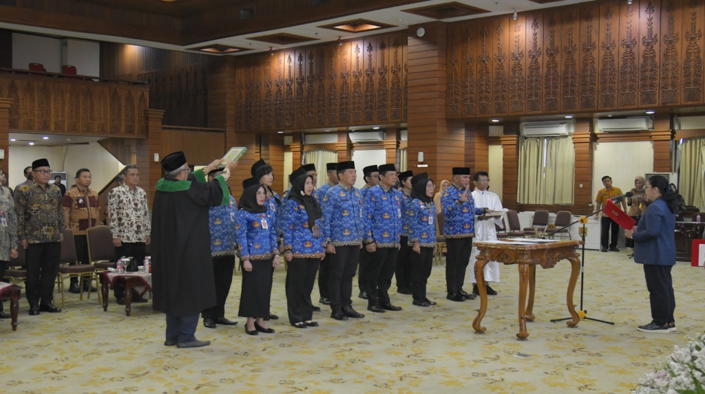 pelantikan kepala dinas pemkot semarang
