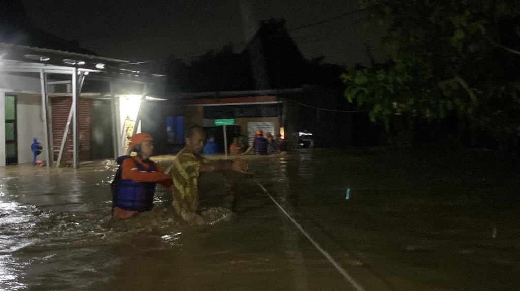 banjir di Tembalang Semarang
