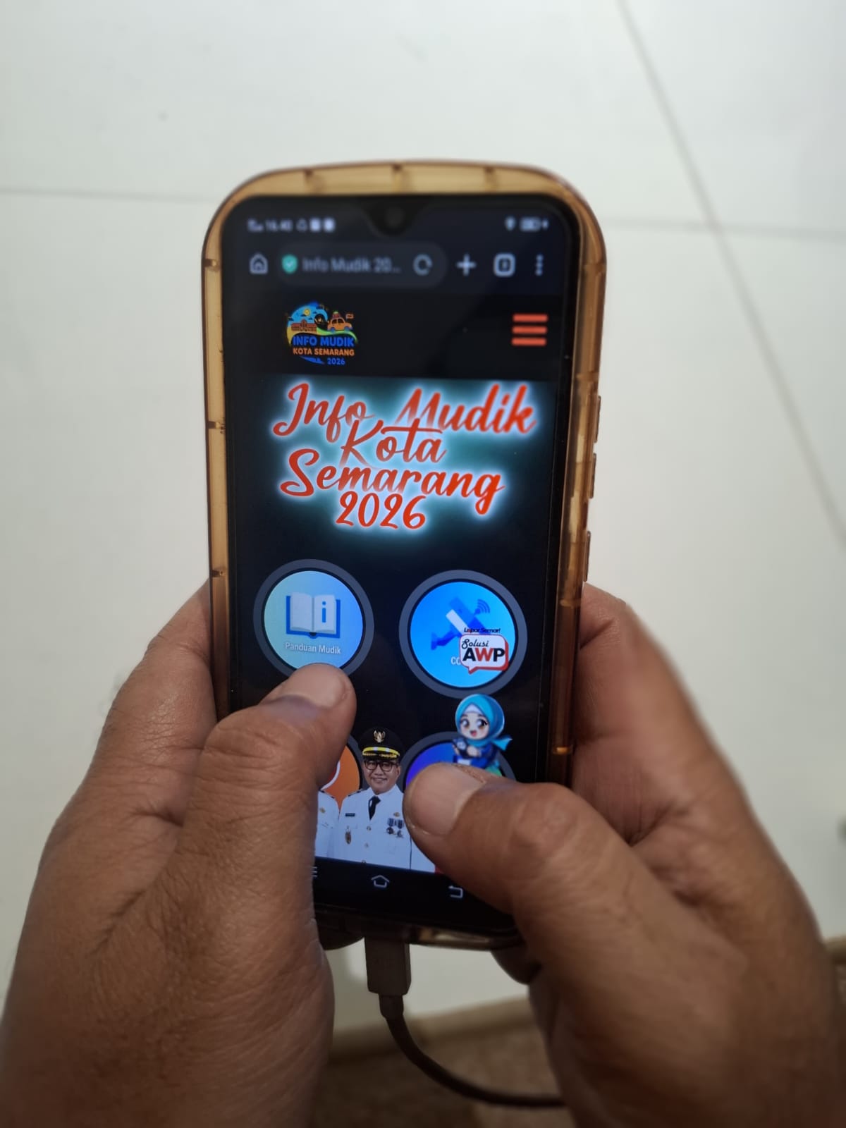 info mudik lebaran di semarang