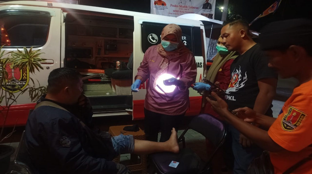 Posko Lebaran di Kota Semarang