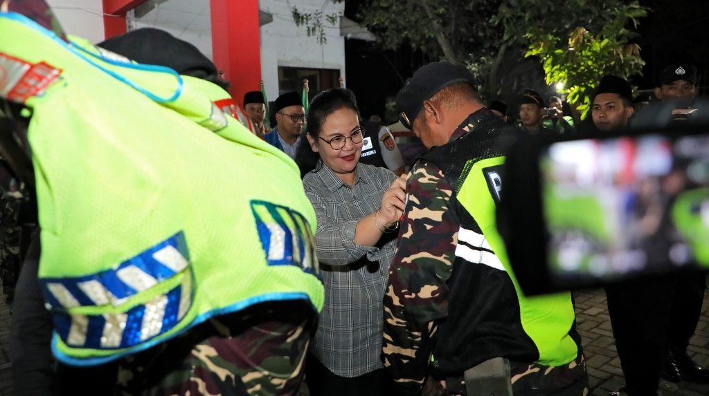 posko mudik lebaran di semarang