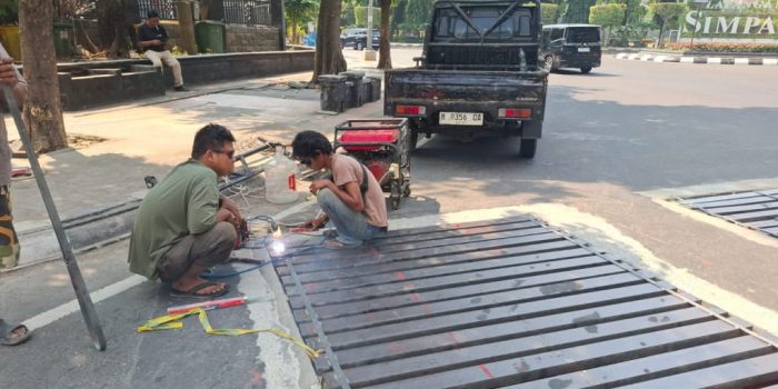 Perbaikan Grill di Pahlawan Semarang