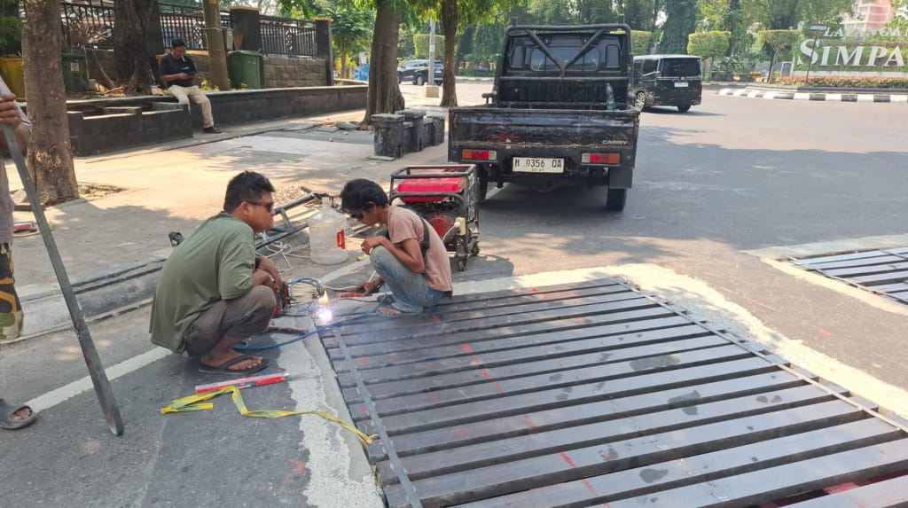 Perbaikan Grill di Pahlawan Semarang
