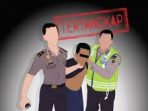 begal semarang ditangkap