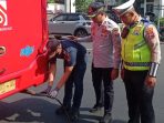 dishub gelar uji emisi gas buang BRT Trans Semarang