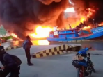 kapal terbakar
