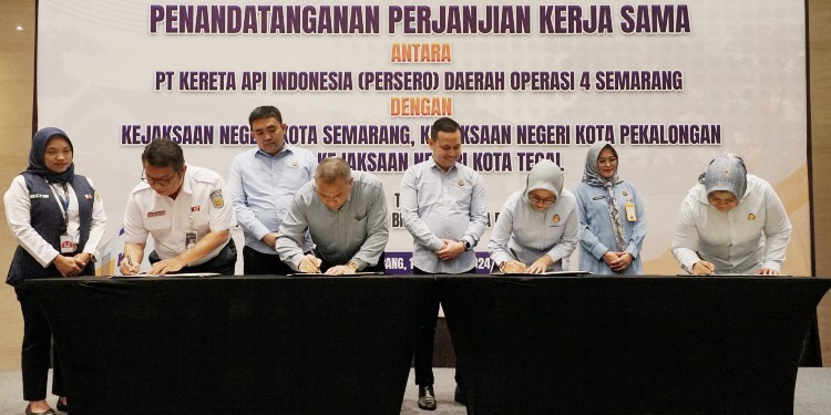 kerja sama pengamanan aset KAI