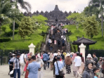 kunjungan candi borobudur