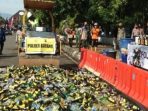 polres batang miras dan petasan