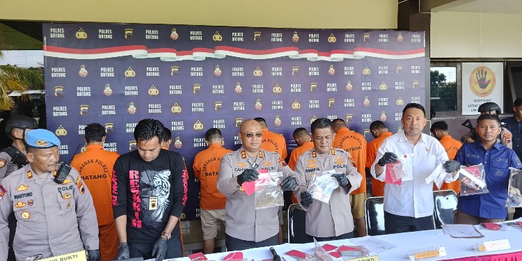 polres batang narkoba operasi bersinar candi