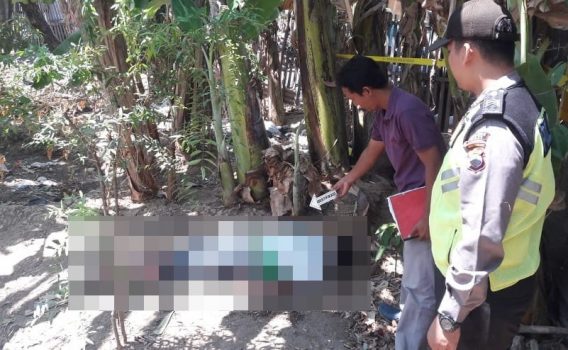 warga pati tewas di kolam